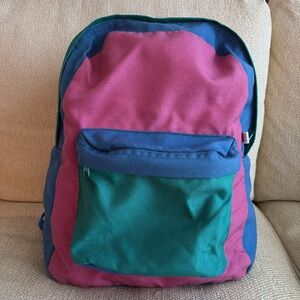 Colour block Knapsack